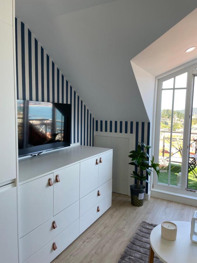 Estudio Impresionantes Vistas Con Terraza Y Piscina 바이오나 외부 사진